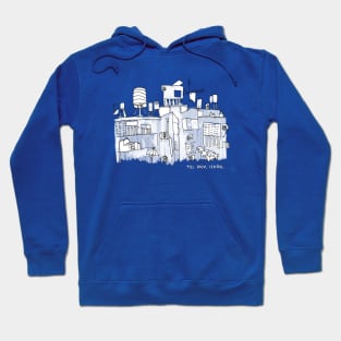 Travel Sketch Israel Tel Aviv Hoodie